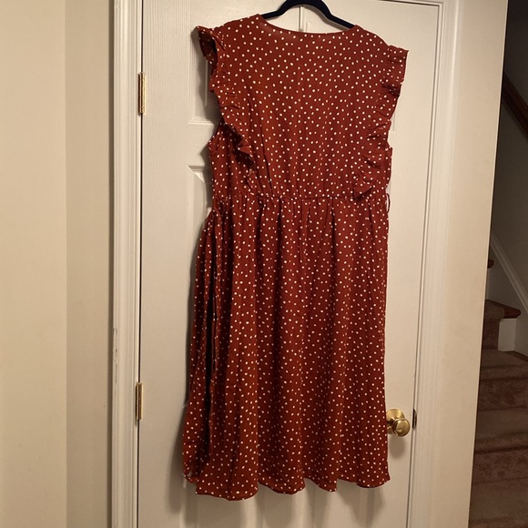 Brand New BloomChic Rust Sleeveless Dress…size 18-20 - Picture 2 of 5